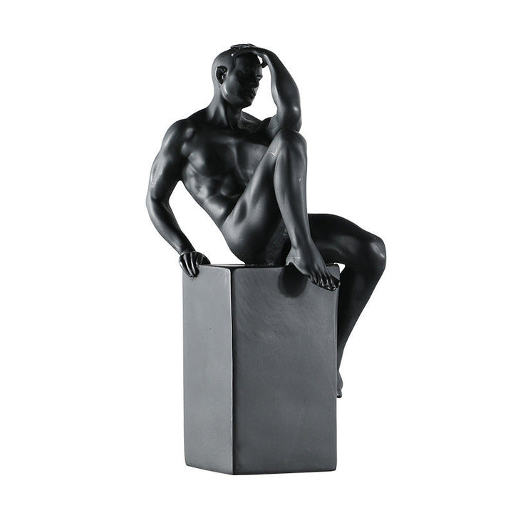 Character Resin Sculpture Living Room Desktop Decoration