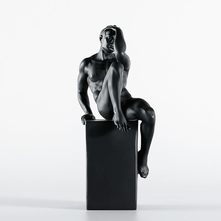 Character Resin Sculpture Living Room Desktop Decoration