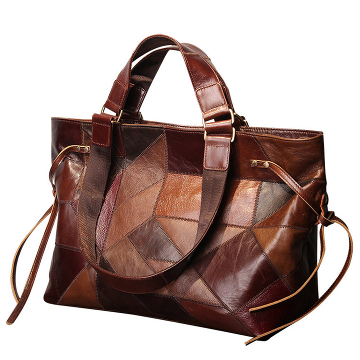 H&F Leather Shoulder Handbag c