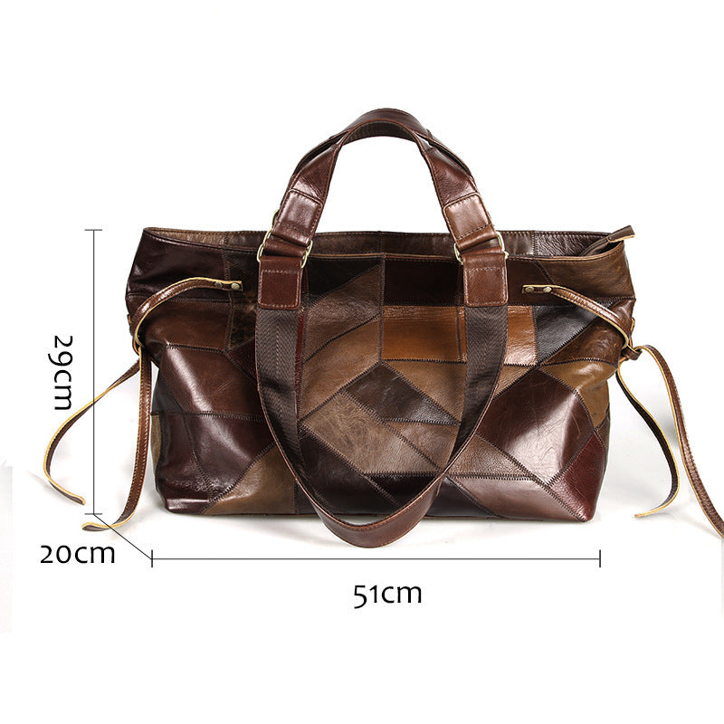 H&F Leather Shoulder Handbag c