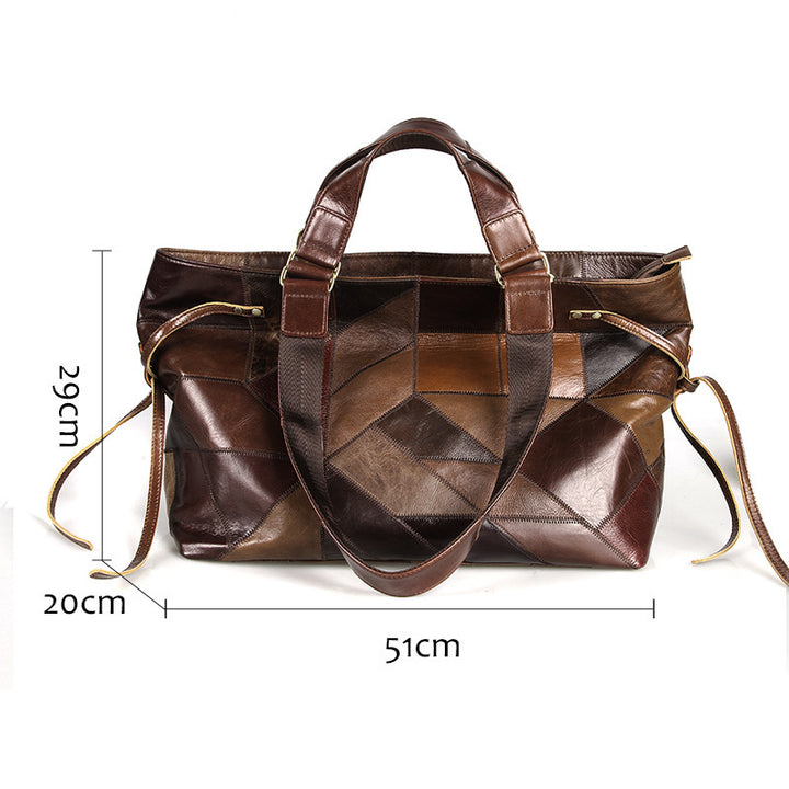 H&F Leather Shoulder Handbag c