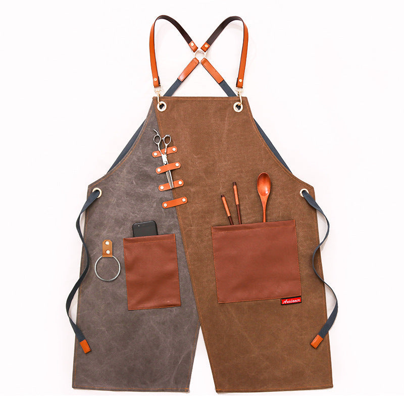 Denim Apron Work Clothes
