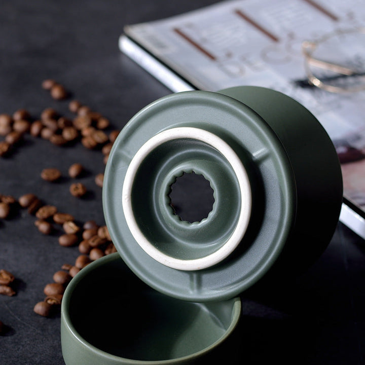 Ceramic Hand Made Coffee Cup Filter Cup