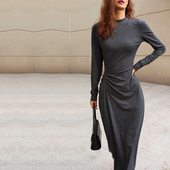 H&F Long Sleeve Pleated c