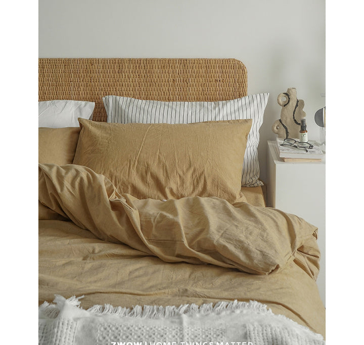 Four-Piece Pure Nordic Cotton Bedding Set