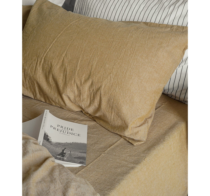 Four-Piece Pure Nordic Cotton Bedding Set