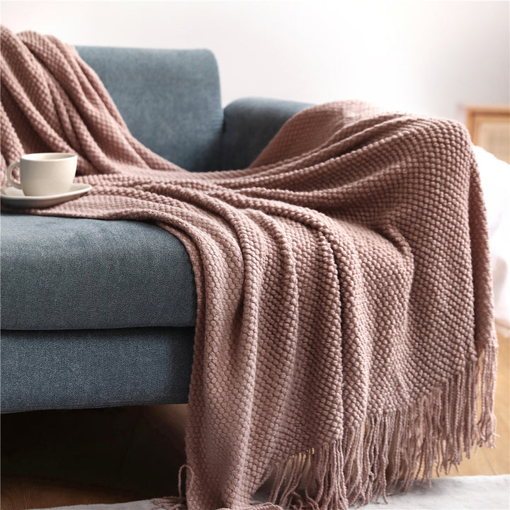 H&F Pineapple Grid Blanket c