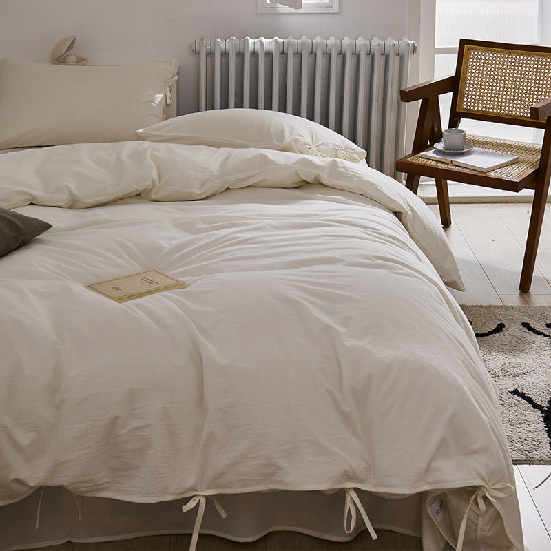 H&F White Cotton Set c