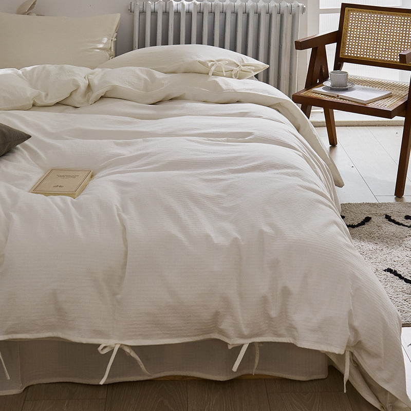 H&F White Cotton Set c