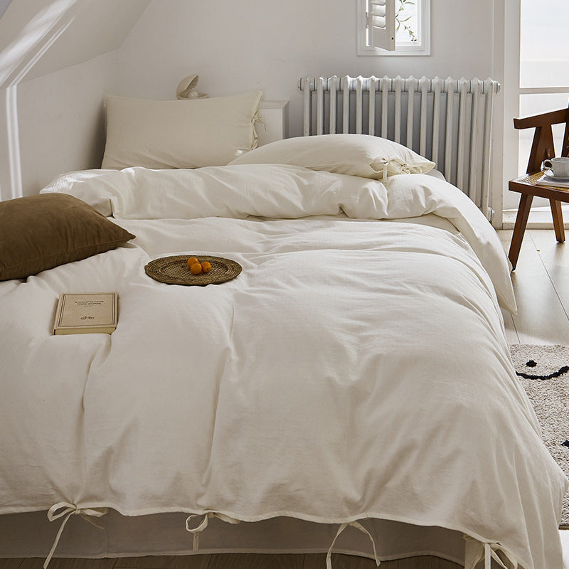 H&F White Cotton Set c