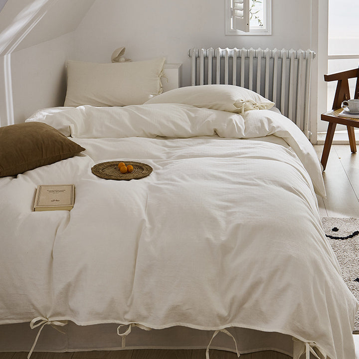 H&F White Cotton Set c