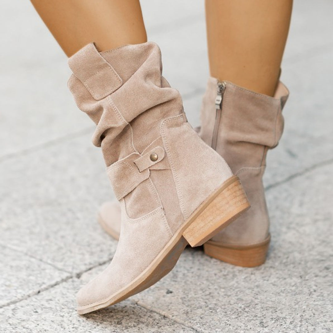 H&F Large Metal Round Boots c