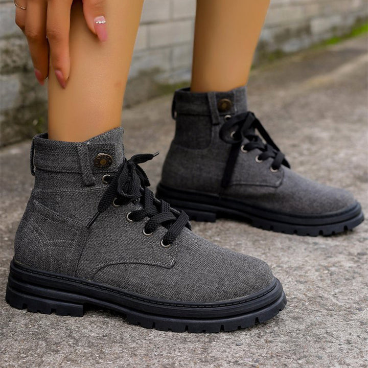H&F Denim Cowboy Boots c