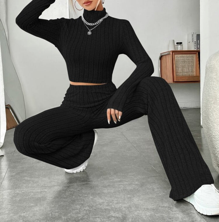 H&F Turtleneck Trouser Suit c