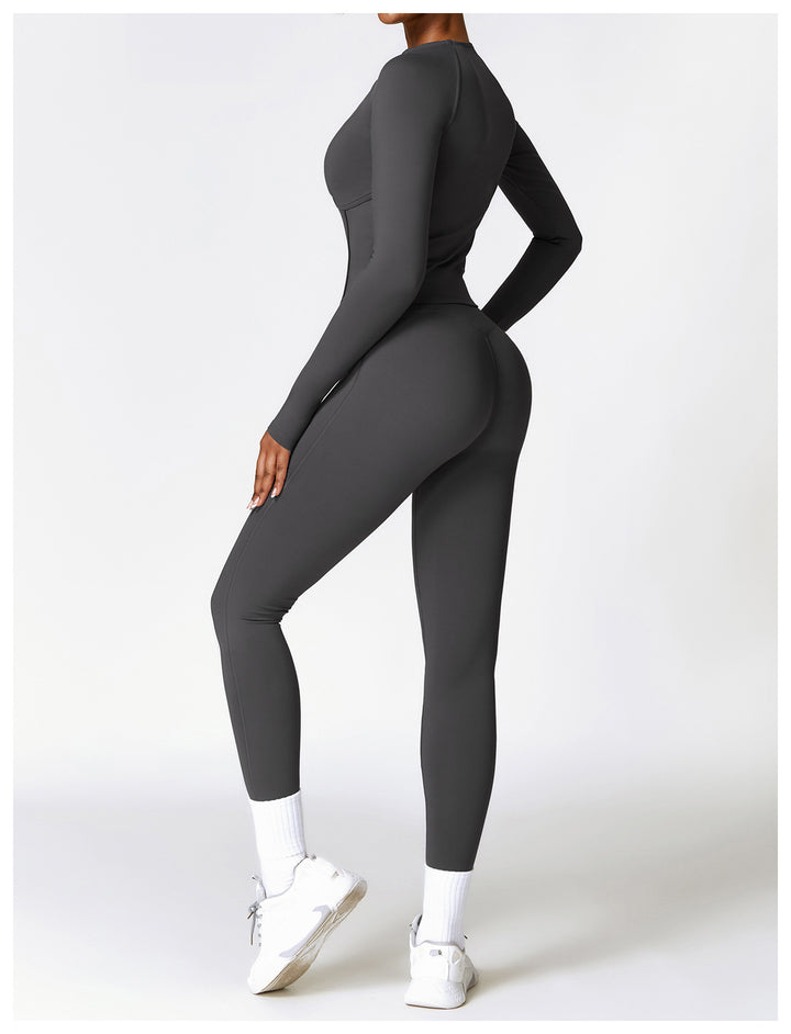 H&F Fleece Yoga Suit c