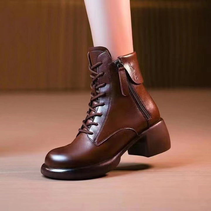H&F Thick Ankle Boots c