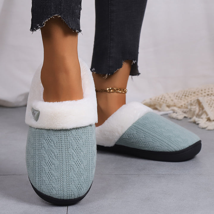 H&F Thick Cotton Slippers c