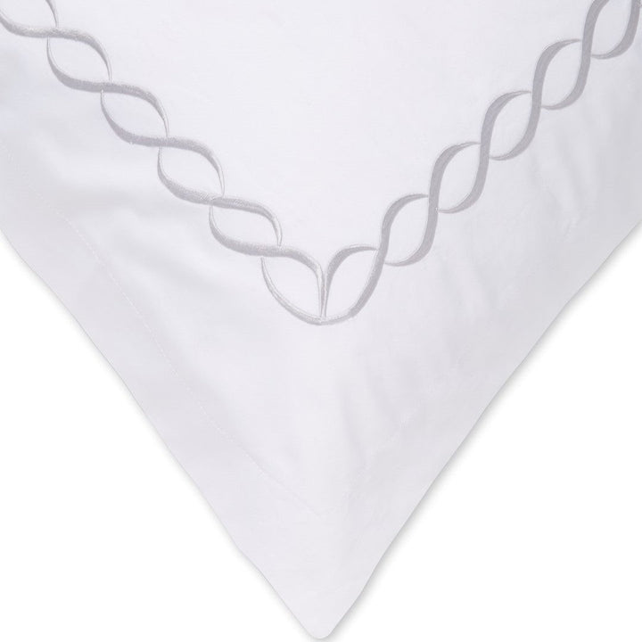 600 Thread Count Rope Embroidered Euro Sham Pairs