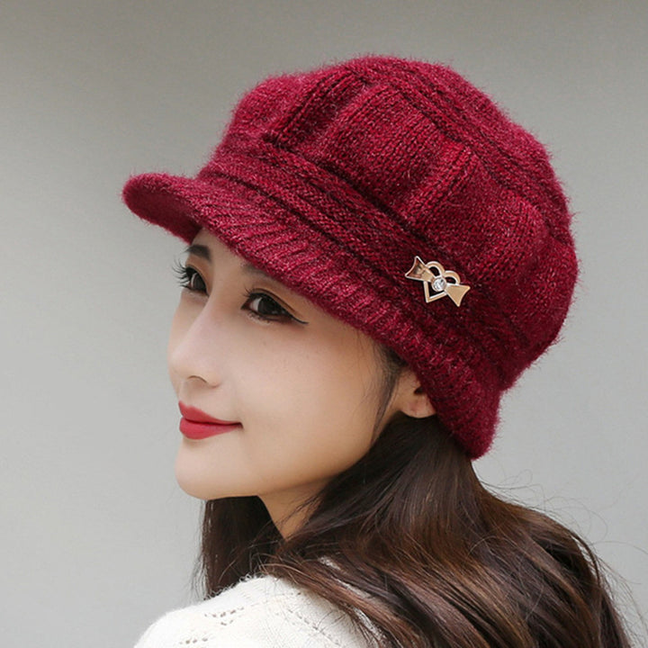 H&F Knitted Wool Beret c