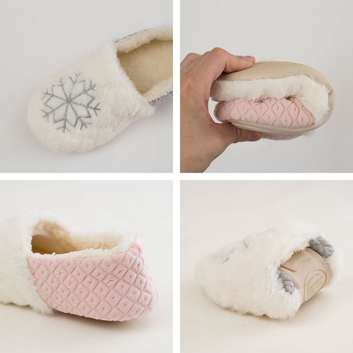 H&F Velvet Heel Slippers c