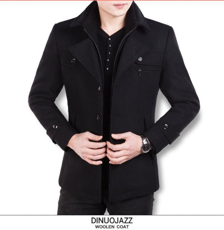 H&F Mens Woolen Coat c