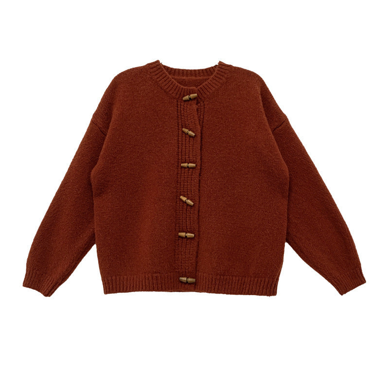 H&F Horn Button Sweater c