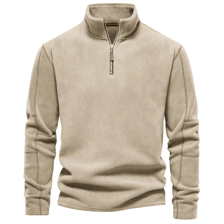 H&F Stand-collar Fleece Zip c