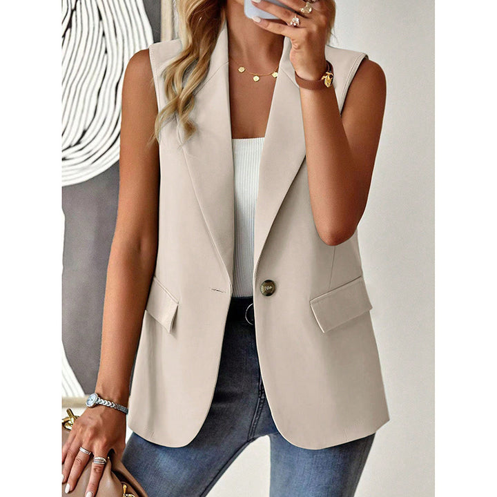 H&F Sleeveless Blazer Vest c