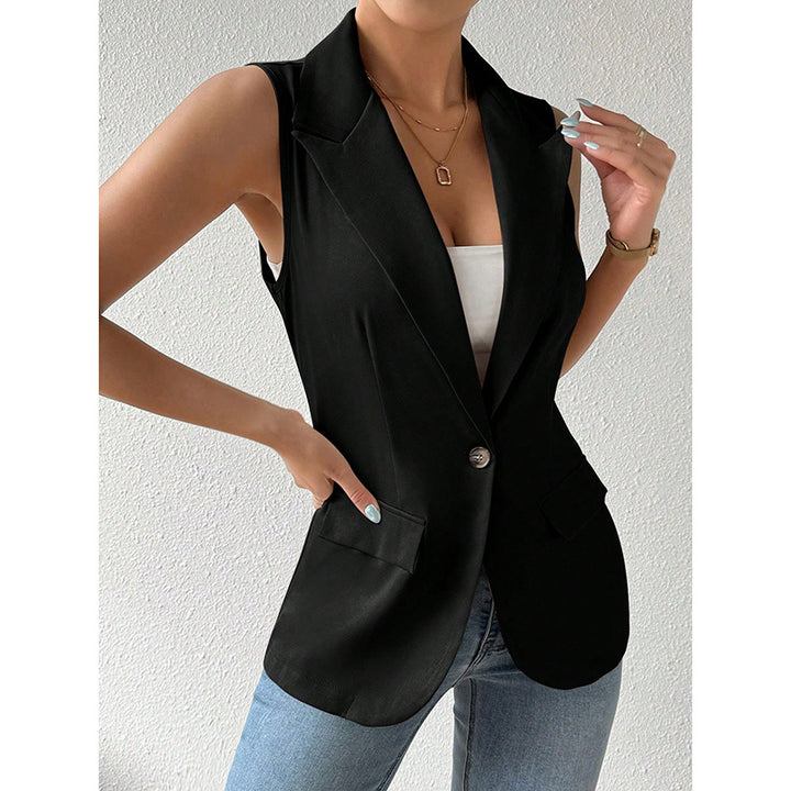 H&F Sleeveless Blazer Vest c