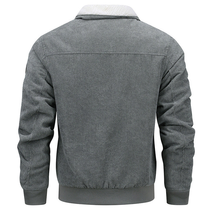 H&F Lapel Fleece Jacket c