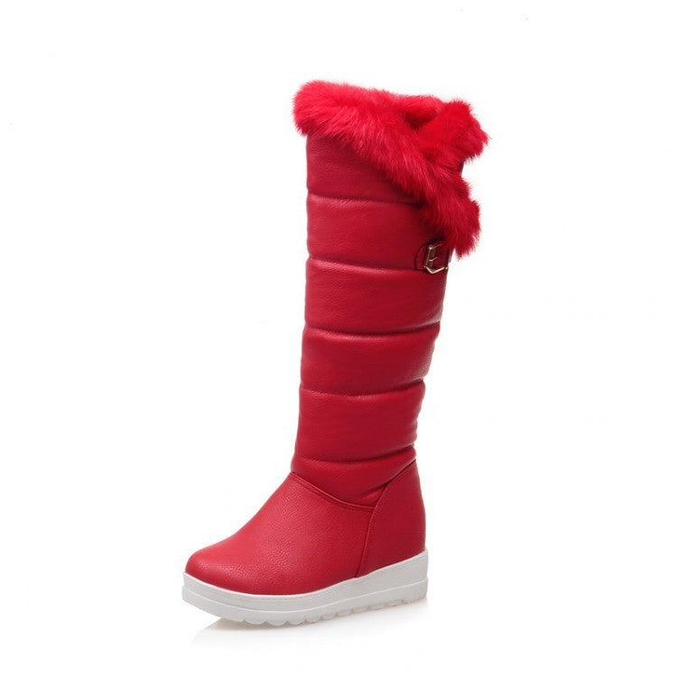 H&F Rabbit Platform Snow Boots c