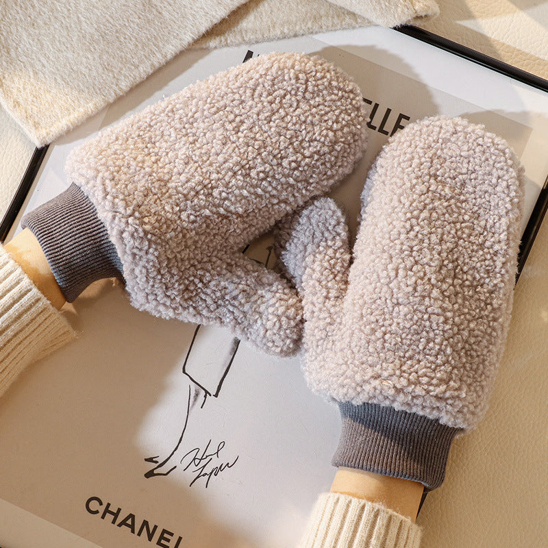 H&F Plush Warm Gloves c