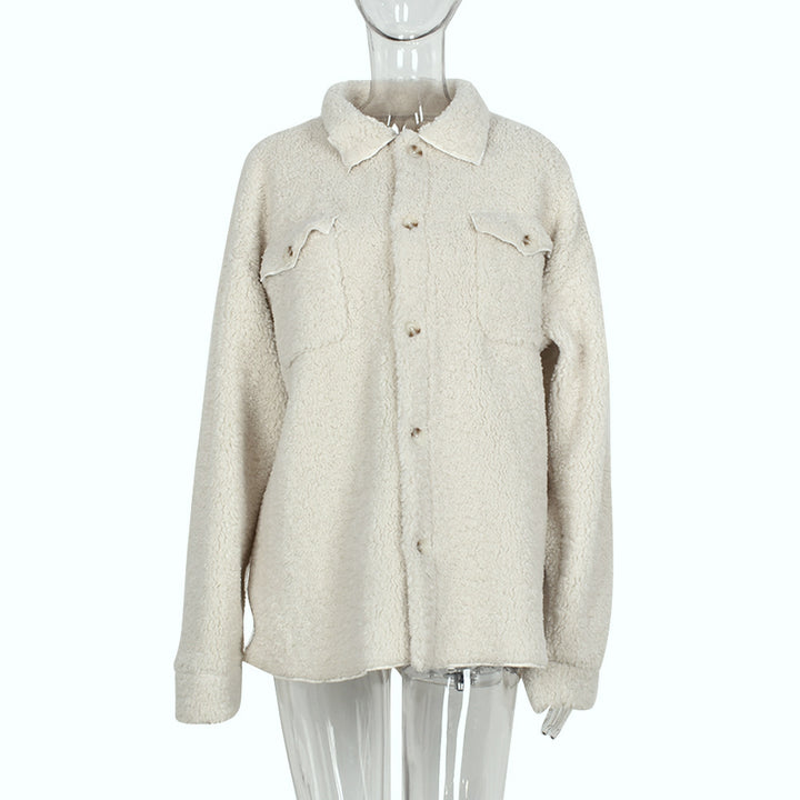H&F Plush Trench Coat c