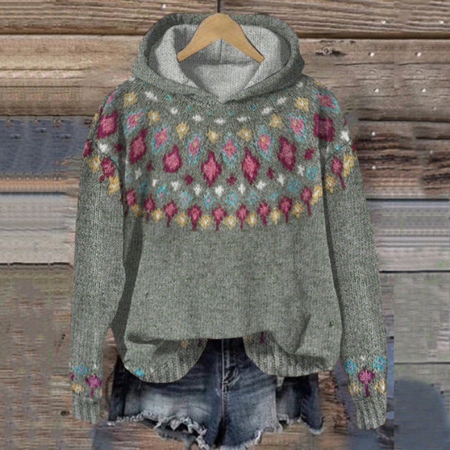 H&F Christmas Printed Hoodie c