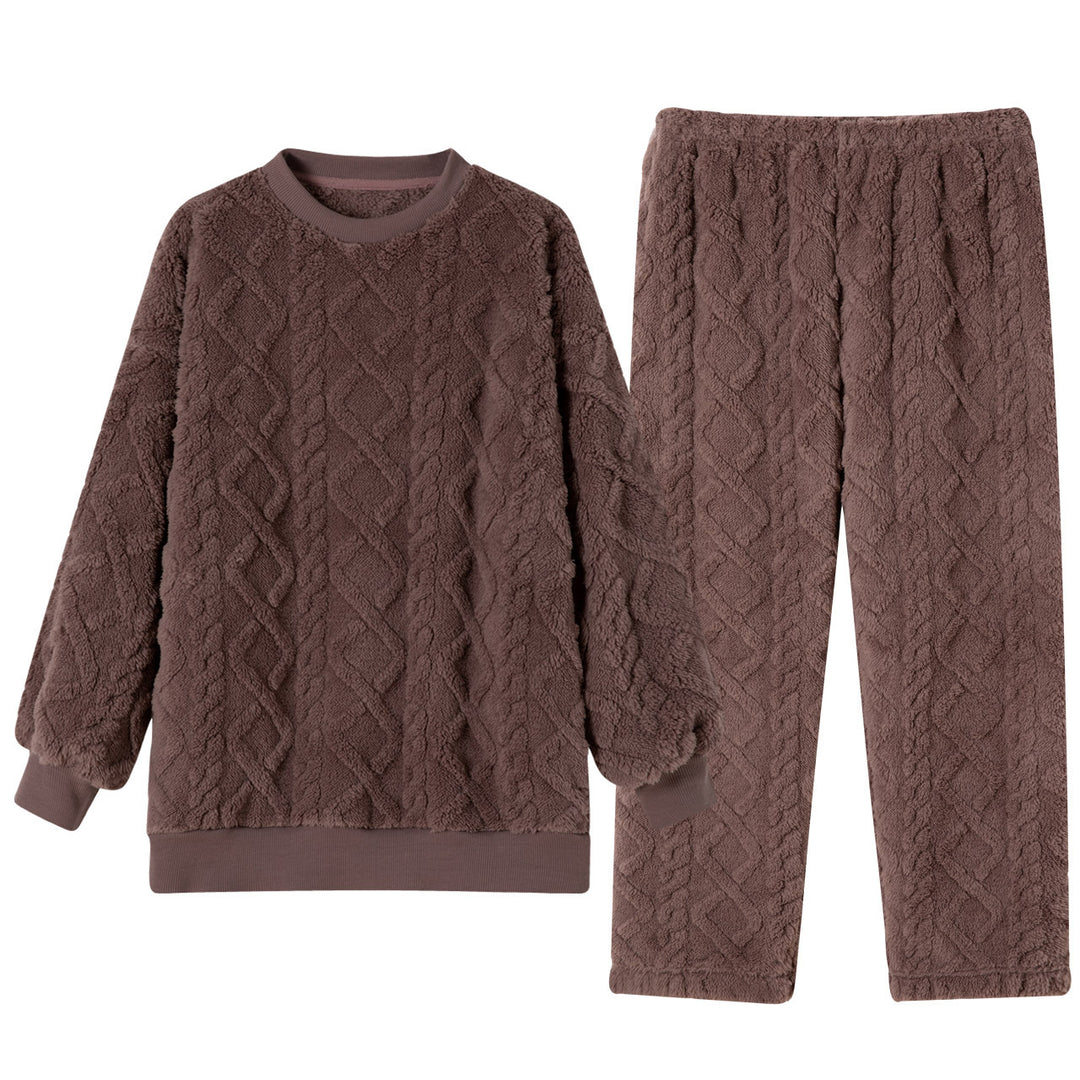H&F Flannel Housewear Suit c