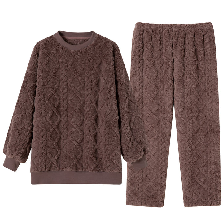 H&F Flannel Housewear Suit c