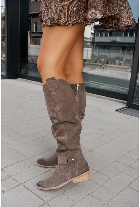 H&F Suede High Boots c
