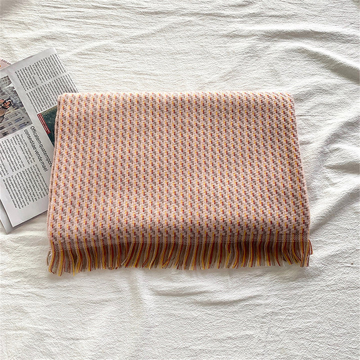 H&F Cashmere Tassel Shawl c
