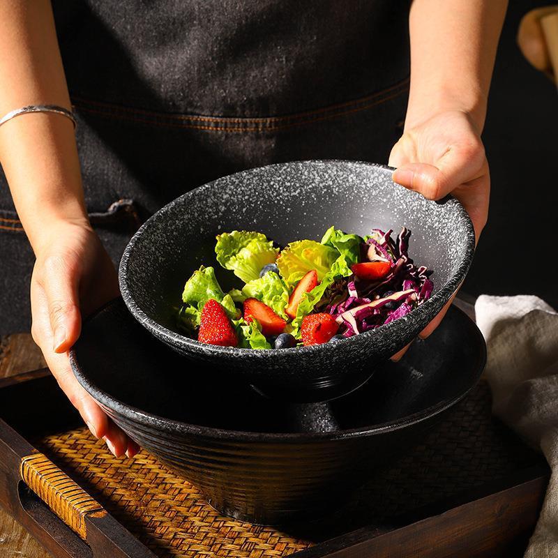 Spice-Dusted Ramen Ceramic Bowl