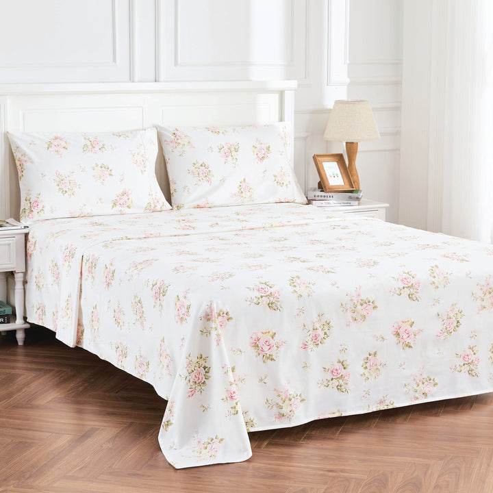 Rose Bouquet Sheet Set