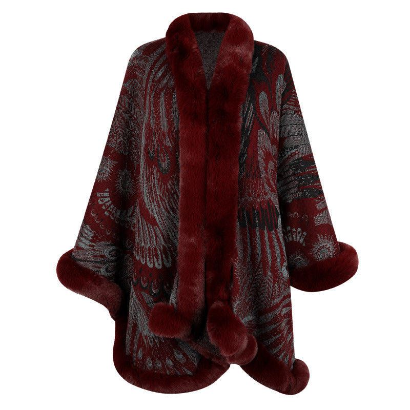 H&F Ringens Knit Cloak c