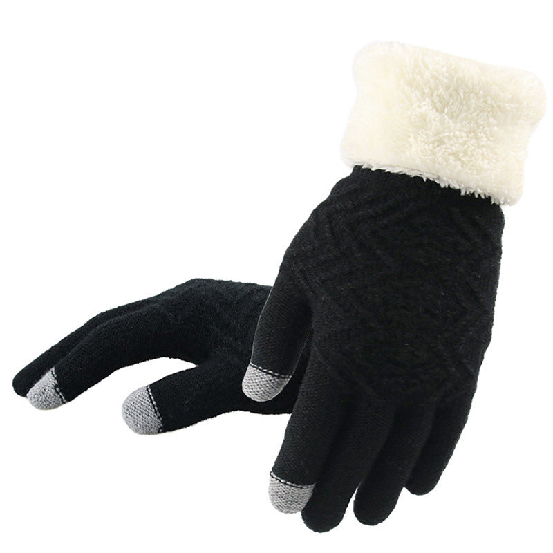 H&F Winter Knit Gloves c