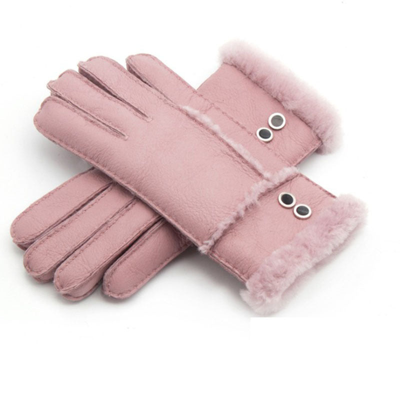 H&F Sheepskin Wind Gloves c