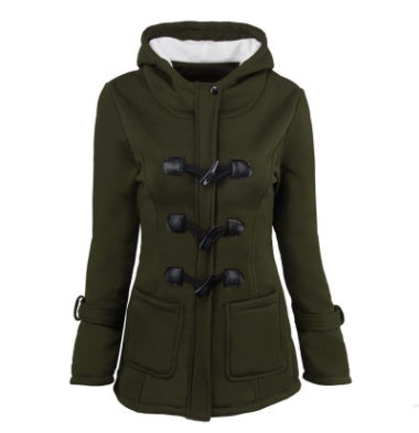 H&F Fur Collar Parka c