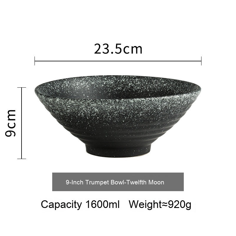 Spice-Dusted Ramen Ceramic Bowl