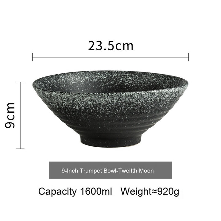 Spice-Dusted Ramen Ceramic Bowl