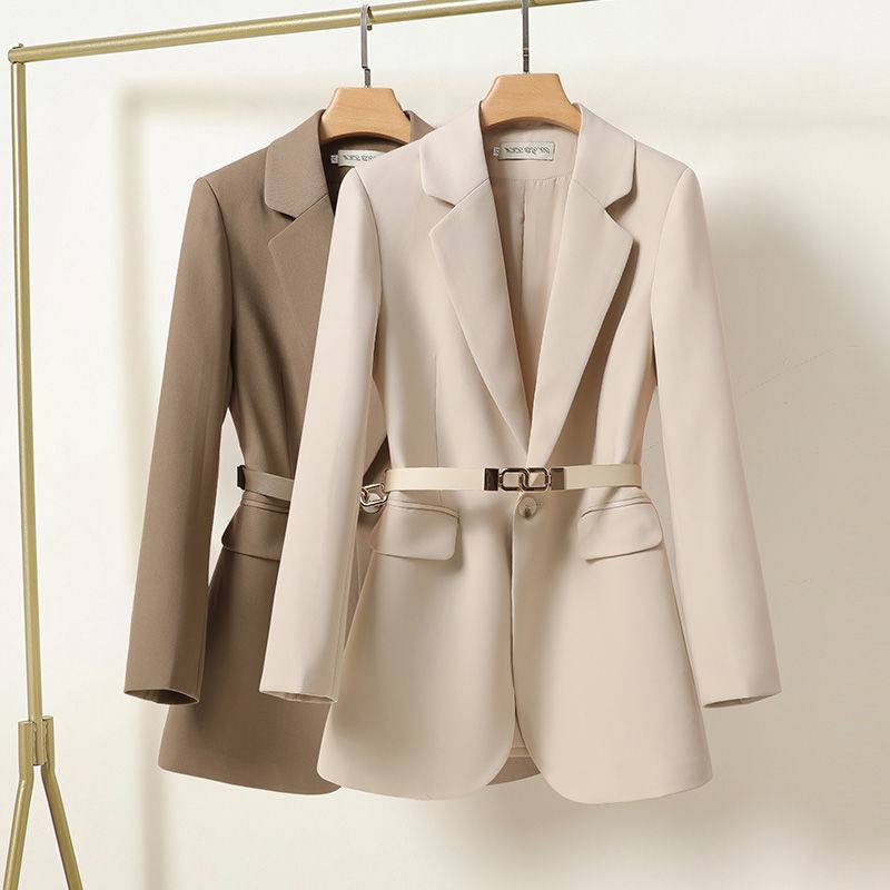 formal belt coat