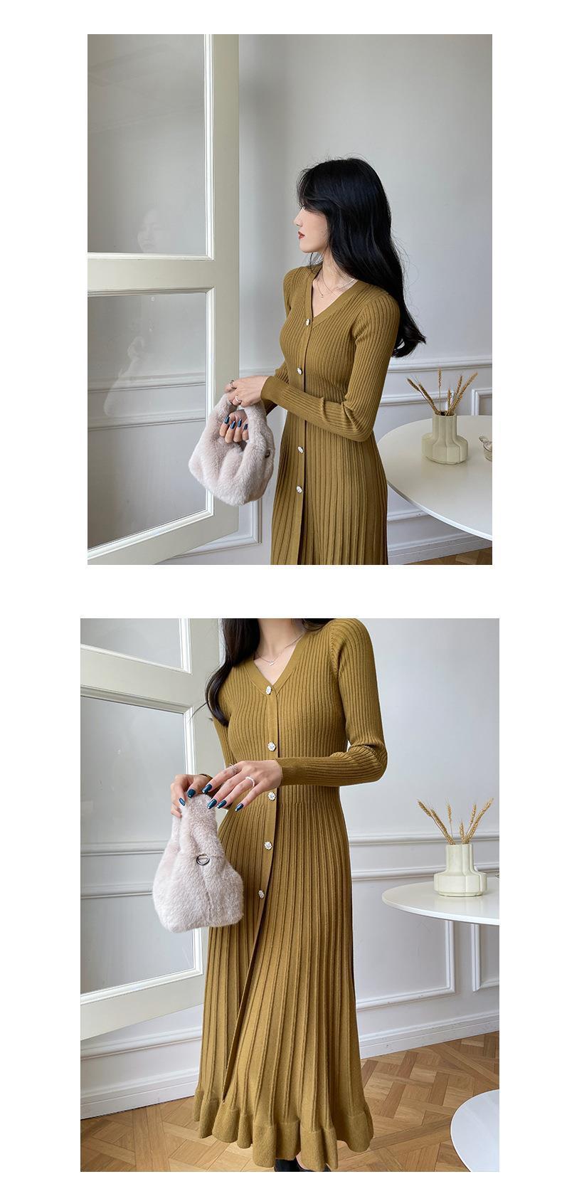 H&F Knitted Sweater Dress c