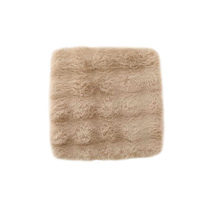 Plush Office Chair Cushion Thick Sponge