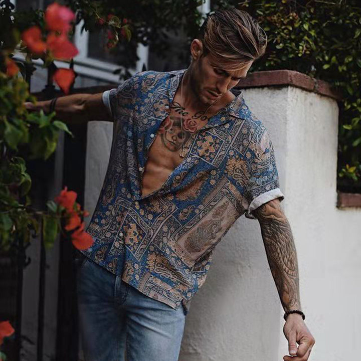 H&F Printed Short Sleeve c
